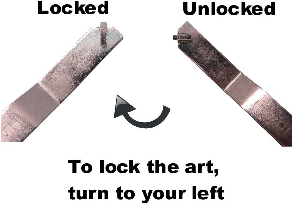 T-Screw Security Picture Hanger Wrenches - 15 Pack - T Screw Wrench for Picture Security Lock