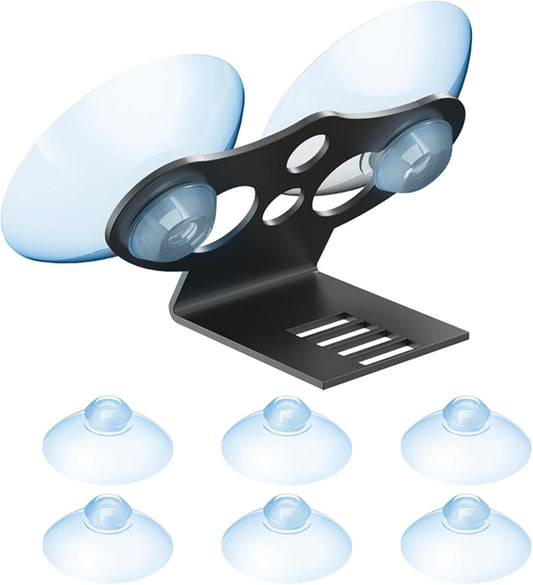 Radar Detector Mount,Windshield Suction Cup Mount for Radar and Laser Detectors,Compatible with Cobr RAD 480i Valentine One Escort Beltronics etc Radar Detector. (Windshield Suction Cup Moun 0.86 in)