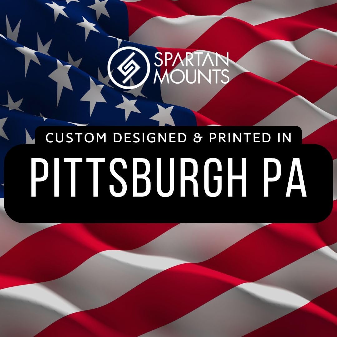 Spartan Mounts Compatible with Ultimate Ears MegaBoom 3 Bluetooth Speakers | Low Profile Wall Mount Anywhere Design for Home, Office, Studio, Garage, Dorm, Patio, Auto, Boat, Golf Cart | Made in USA