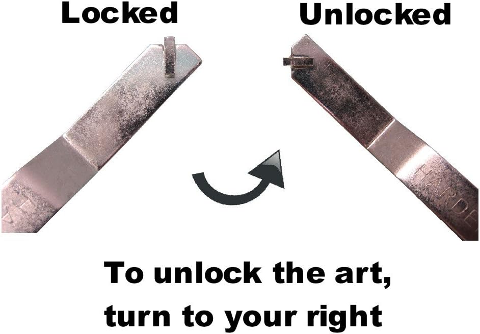 T-Screw Security Picture Hanger Wrenches - 15 Pack - T Screw Wrench for Picture Security Lock