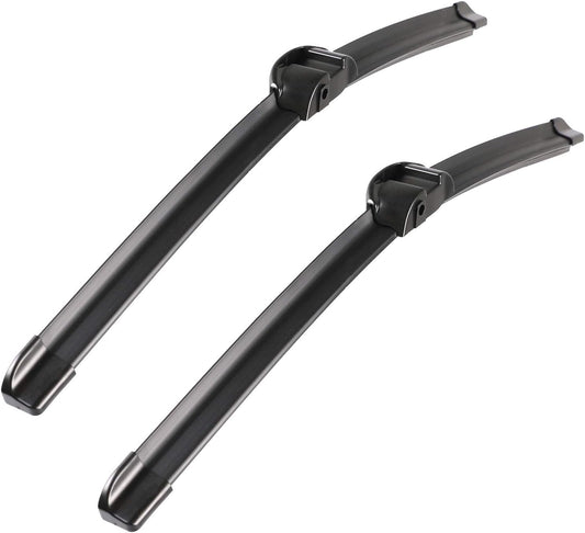 2 Wipers Factory Replacement For VW Touareg Porsche Cayenne 2008-2016 Original Equipment Windshield Wiper Blades Set - 26"+26" Side Lock (Set of 2) Not for J HOOK