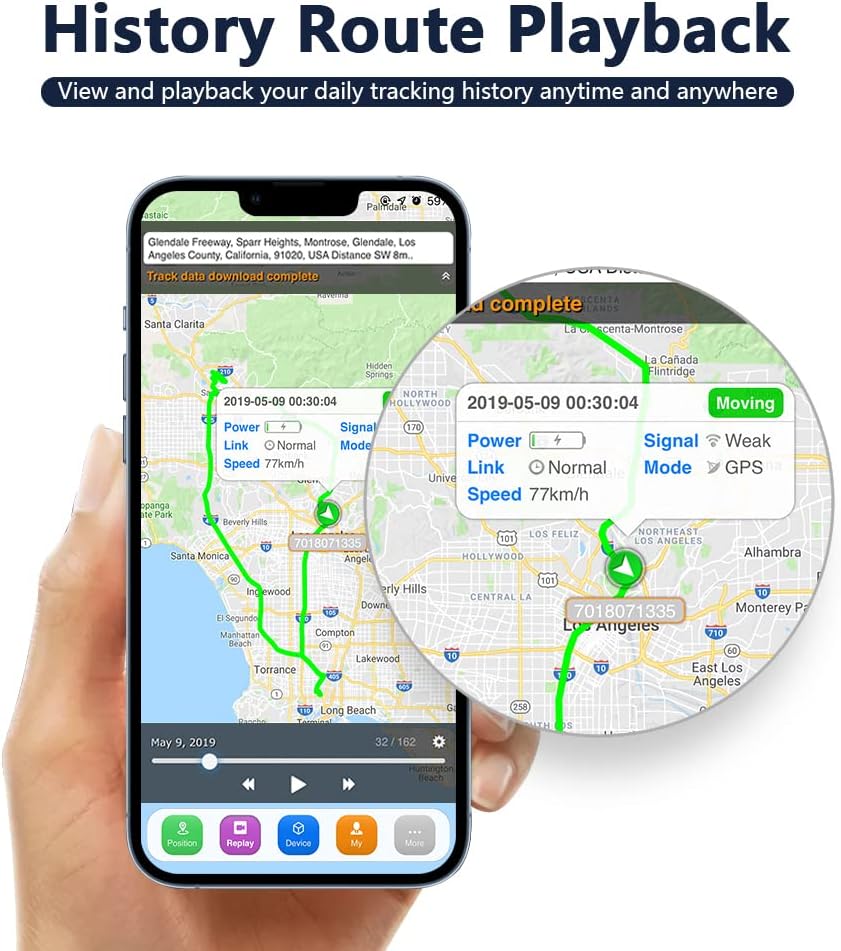 SinoTrack GPS Tracker Device for Vehicles,Vehicle Device No Monthly Fee Tracking System Real-Time Car GPS,ST-901L 4G Hidden Car Locator Tracking Device for Vehicles Car Motorcycle Truck Taxi