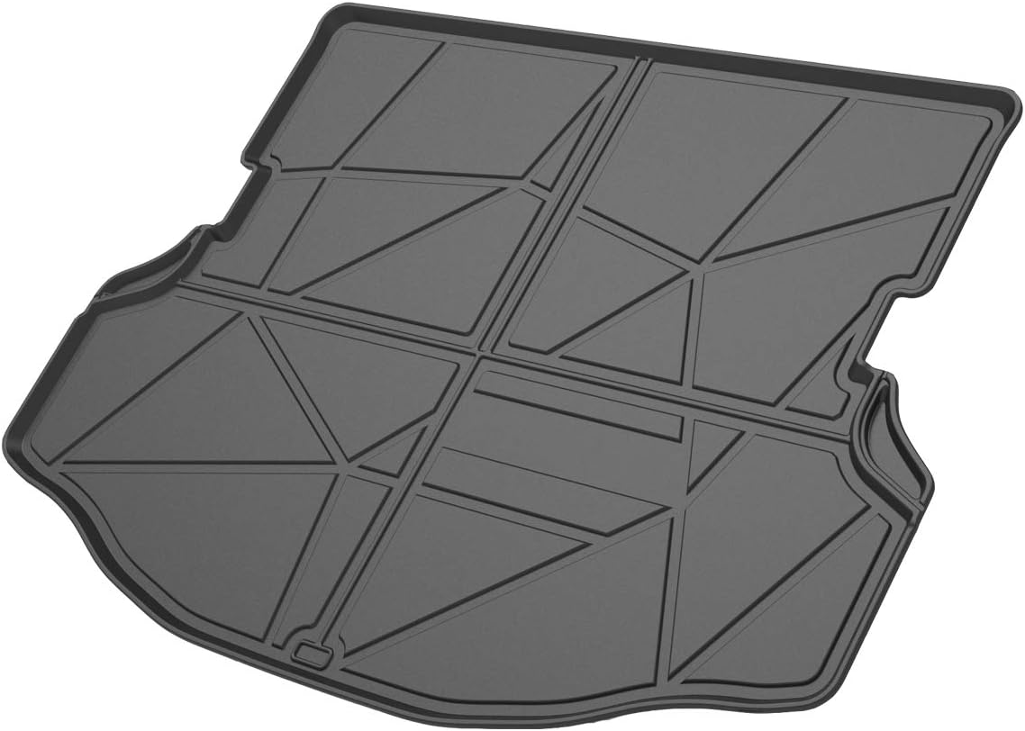 RAV4 Cargo Liners - All Weather Rear Cargo Trunk Tray Floor Mats Compatible with 2013 2014 Toyota RAV4 Non Electric(EV) Models,2015-2018 Toyota RAV4 All Models,3D Waterproof TPO Accessories Custom Fit