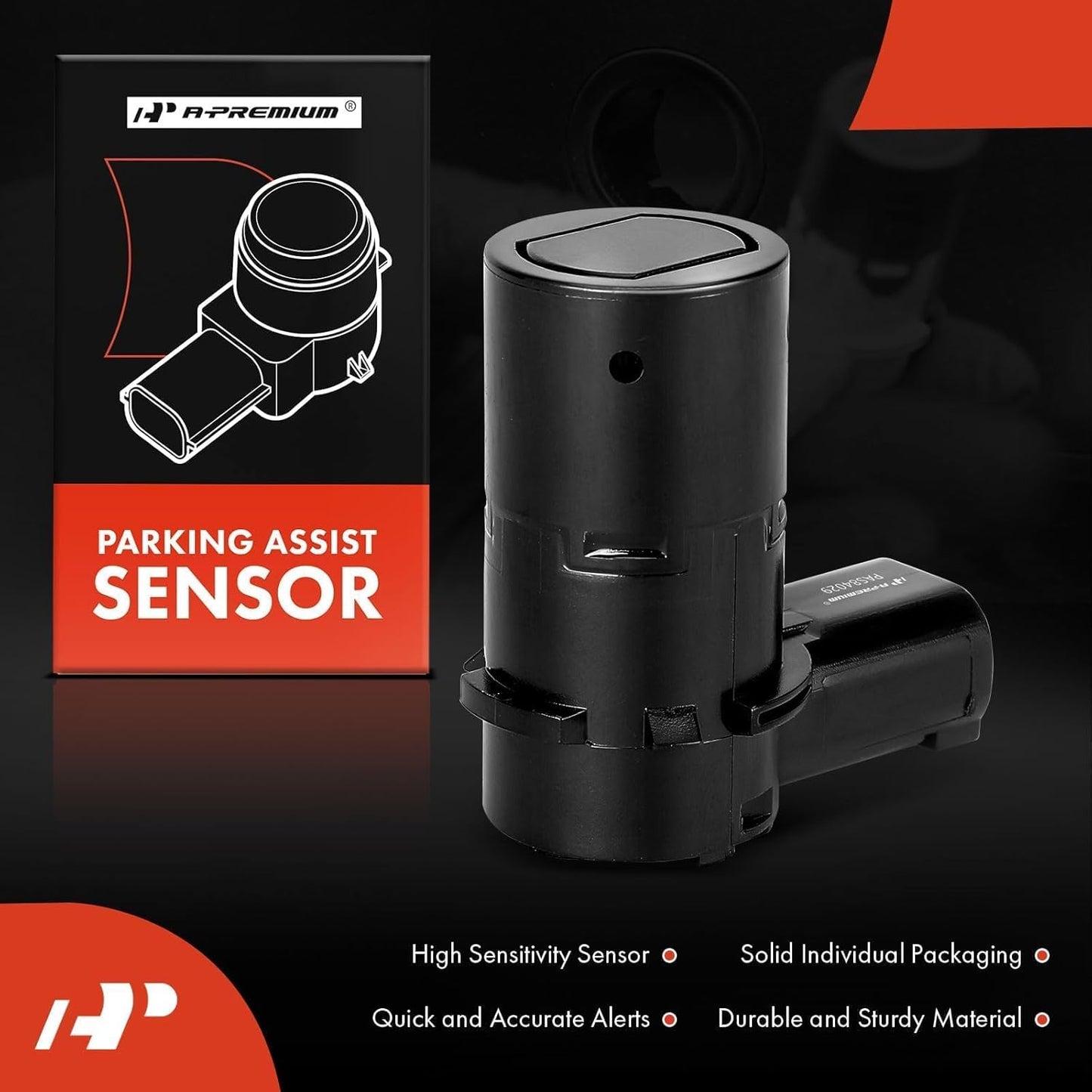 A-Premium Rear Reverse Backup Parking Assist Sensor Compatible with Select Ford & Lincoln & Mercury - F-150, F150, F-250 F-350 F-450 F-550 Super Duty, Explorer, Escape, Expedition, Blackwood, Mariner