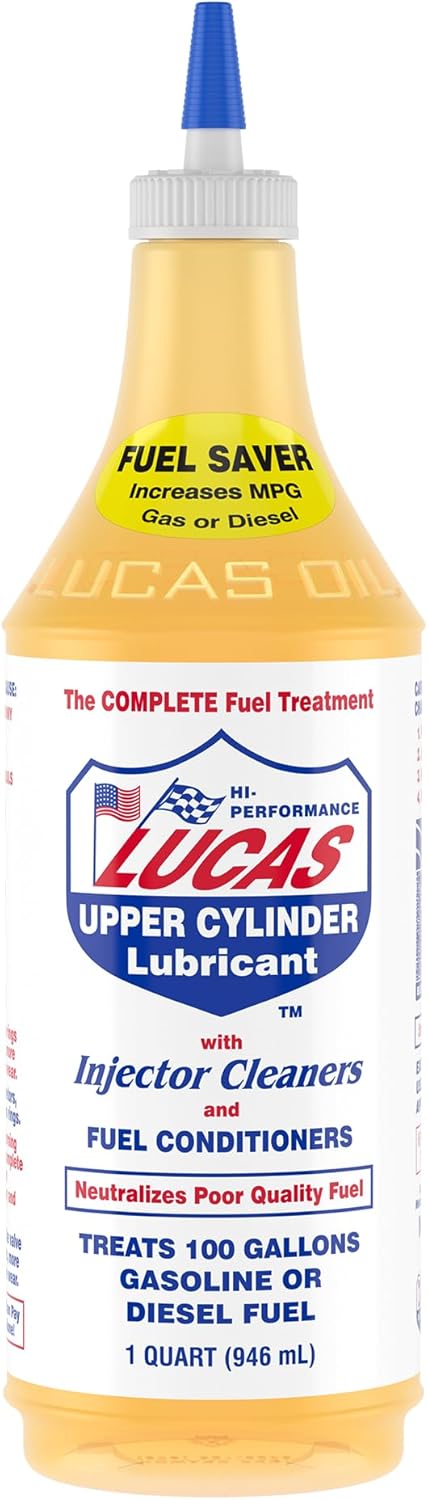 LUCAS Oil 10003-PK12 Fuel Treatment - 1 Quart