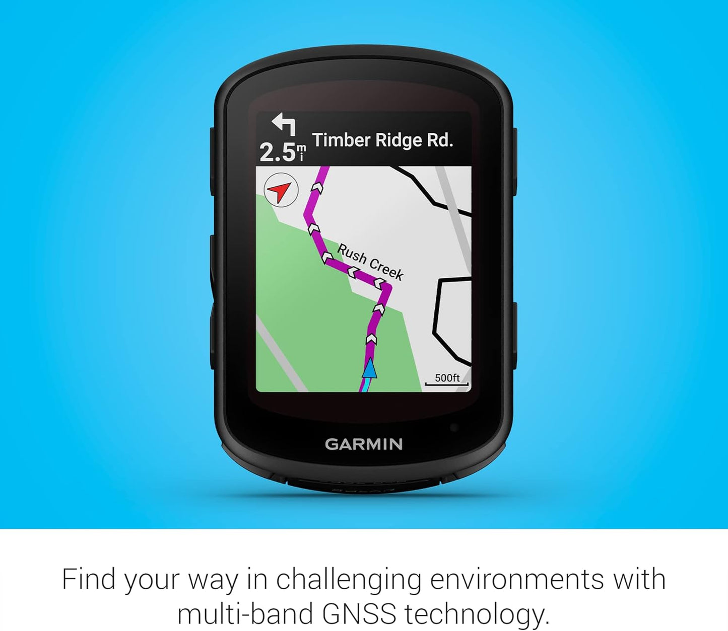 Garmin Edge 840 Solar, Solar-Charging GPS Cycling Computer with Touchscreen and Buttons, Targeted Adaptive Coaching, Advanced Navigation and More