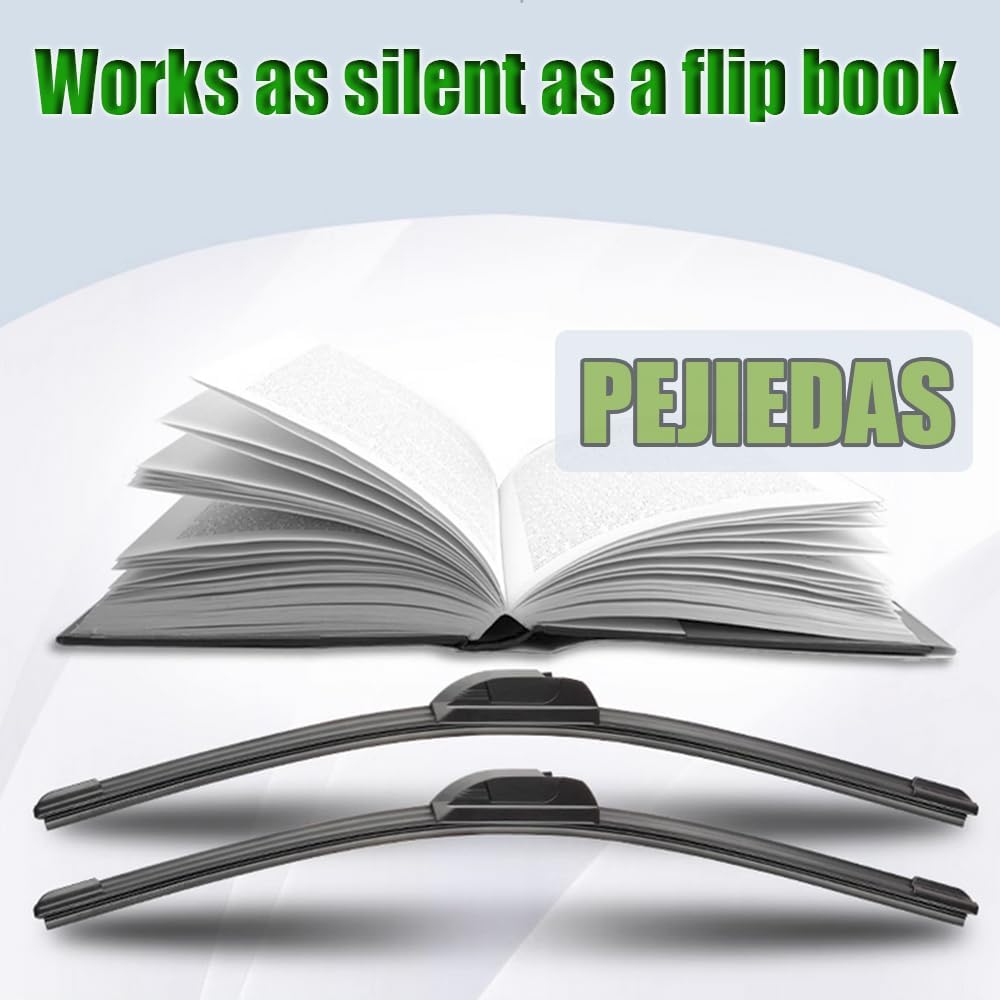 OEM Quality Front Wiper Blades, Replacement for 2018-2007 Nissan Altima/ 2020-2009 Nissan Maxima, OE Original Style (28 Inch + 16 Inch Front Wiper Blades)