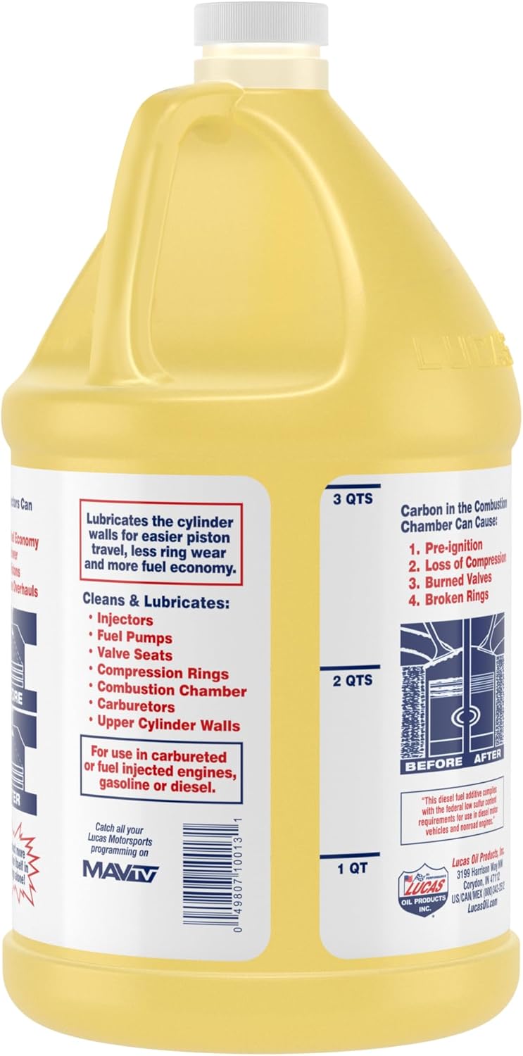 Lucas Oil 10013 Fuel Treatment - 1 Gallon