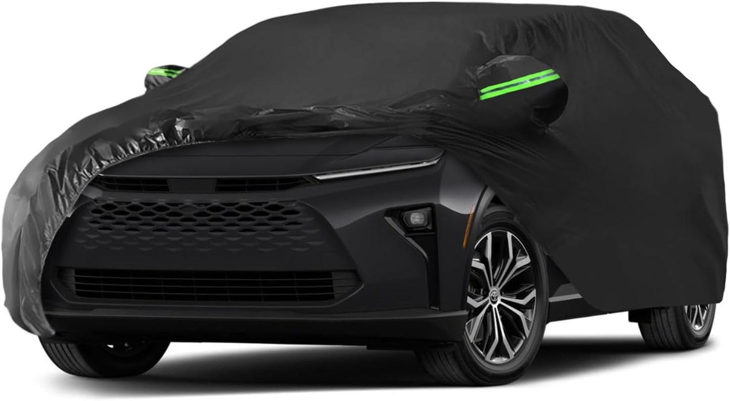 Proadsy 2025 Upgrade Car Cover Custom Fit for Toyota Crown Signia 2024 2025, Waterproof All Weather for Automobiles, Full Exterior Cover Rain Snow Sun Protector Indoor Outdoor Car Cover