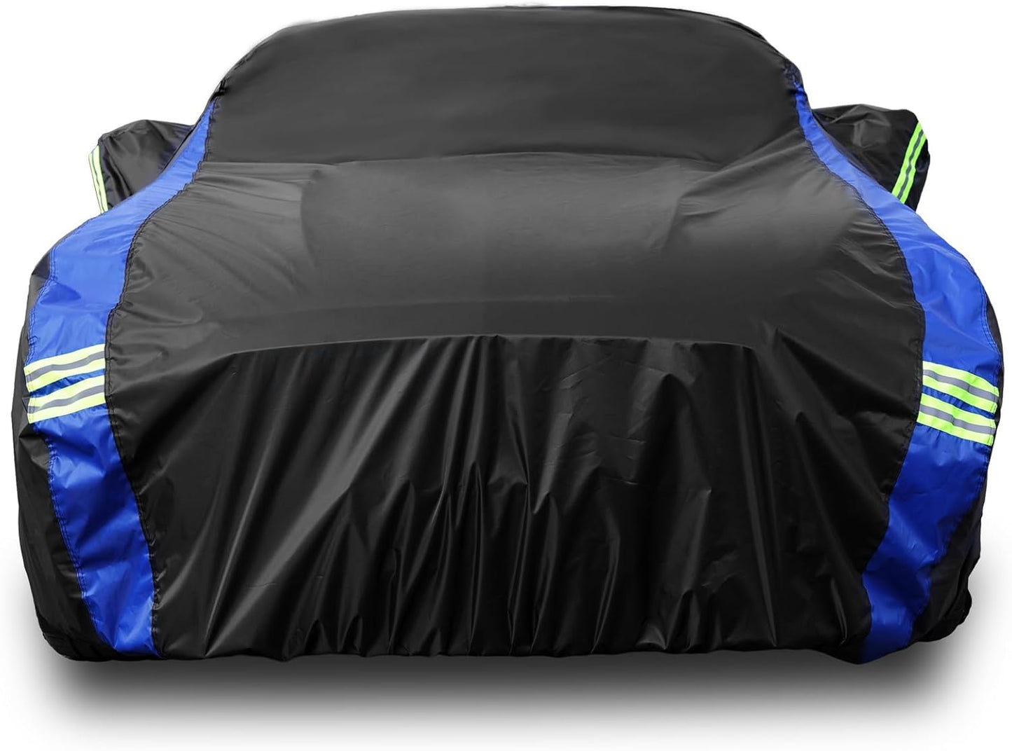 Avecrew for Ford Mustang Car Cover Waterproof All Weather for Automobiles, Outdoor Full Exterior Covers Fit Sedan Ford Mustang with Windproof Strap
