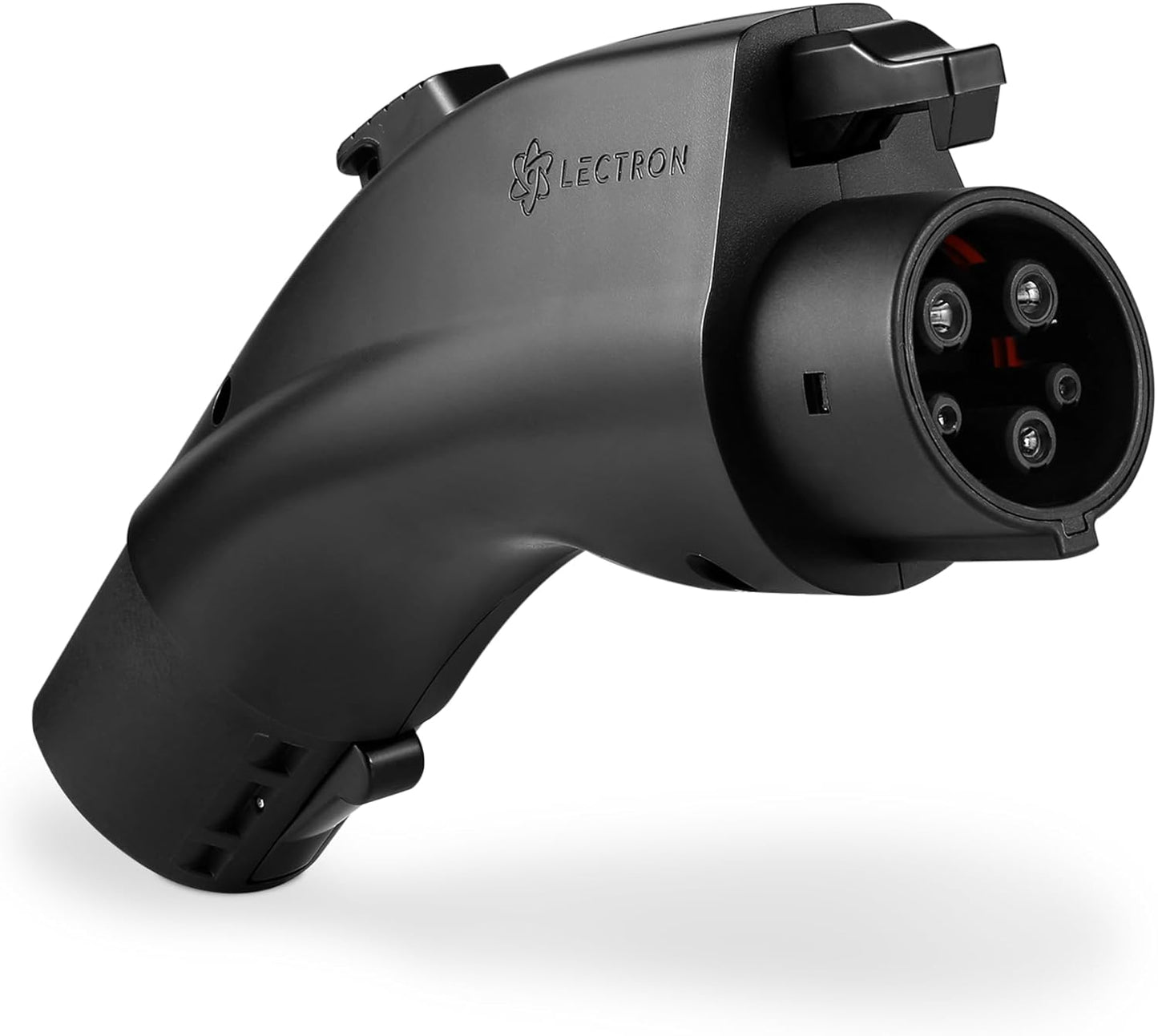 Lectron Tesla to J1772 EV Charging Adapter – NACS Converter, 48 Amp & 250V, Compatible with Tesla High Powered Connectors, Destination Chargers & Mobile Connectors for J1772 Electric Vehicles (Black)