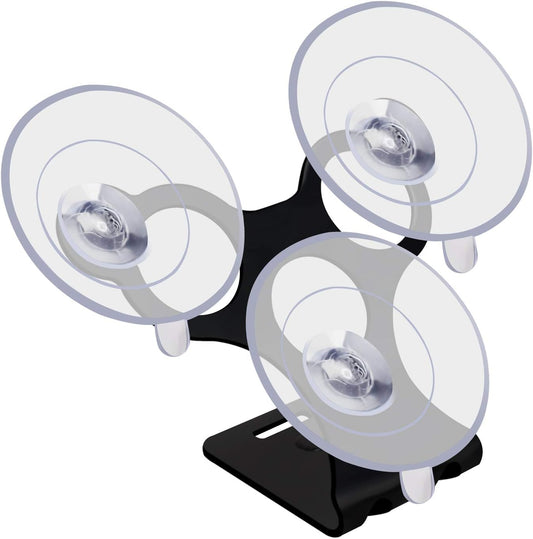 Windshield Suction Cup Mount Holder Compatible with Cobra Radar Detectors Cobra RAD 450, 8-Band, ESD-6100, ESD-7000, XRS-9300, PRO-9780 and All Recent Models (Bracket & 6 Suction Cups)