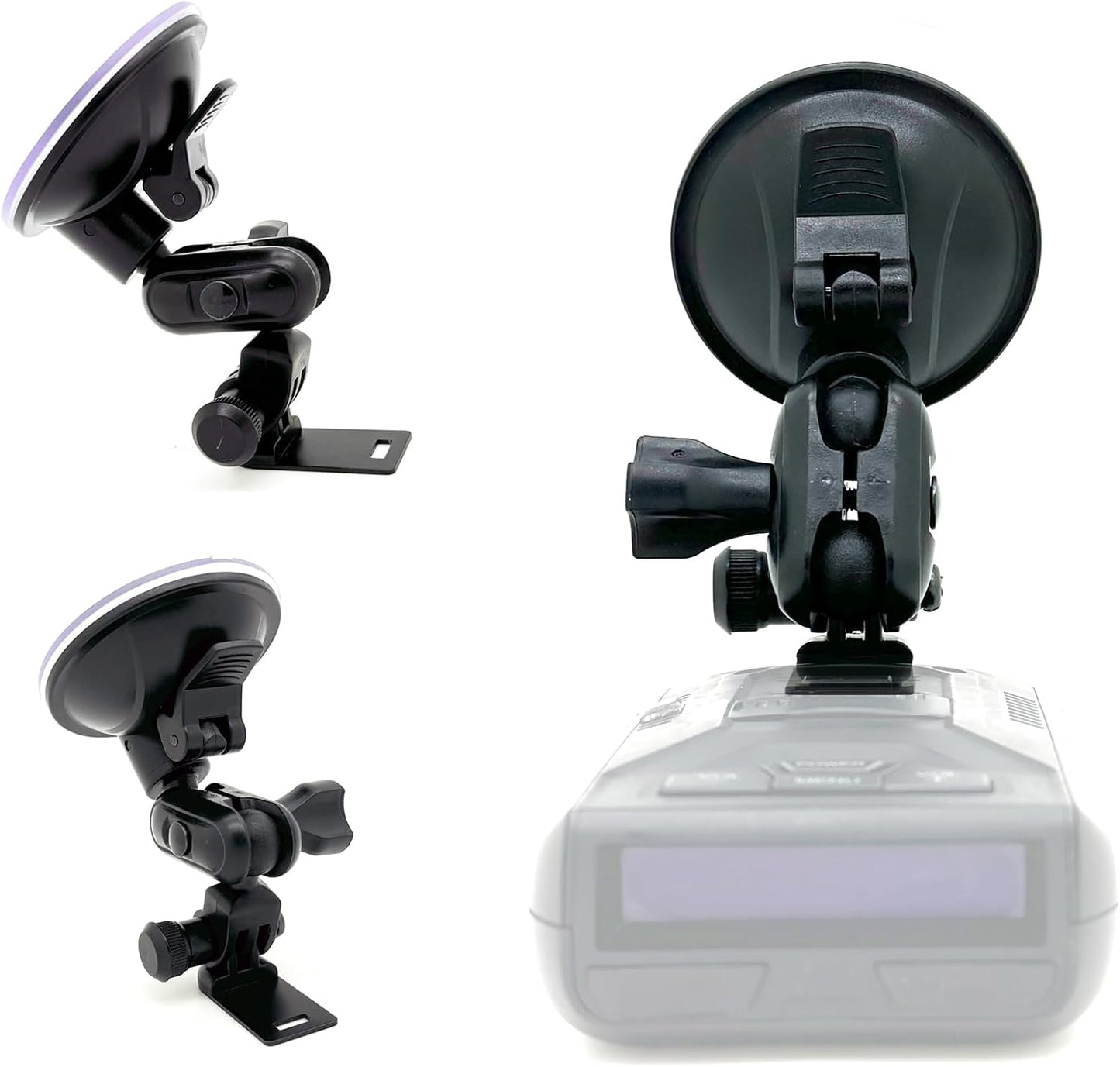 ChargerCity Original Windshield Suction Cup Mount for UNIDEN R1 R2 R3 R4 R7 R8 R8w DFR3 DFR6 DFR7 DFR8 DFR9 Radar Detector