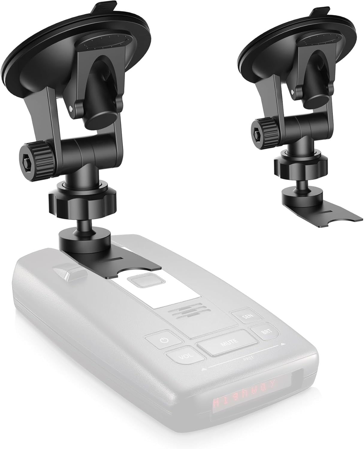 Super Radar Detector Mount,Super Car Windshield,Dashboard Suction Cup Bracket,Compatible with Rocky Mountain Phantom T,Escort,and Beltronics Radar Detector (For Escort Beltronics Rocky Mountain)