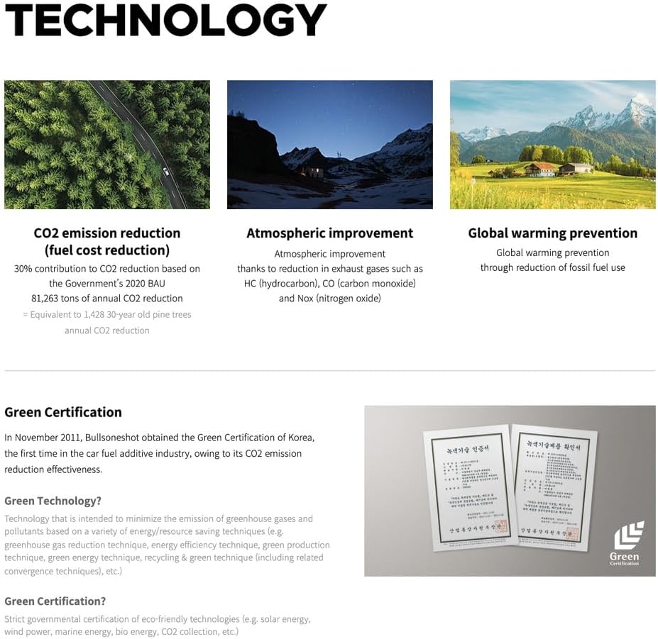 2 Pack Bullsoneshot Standard Total Fuel System Cleaner & Fuel Additive for Gasoline Engine