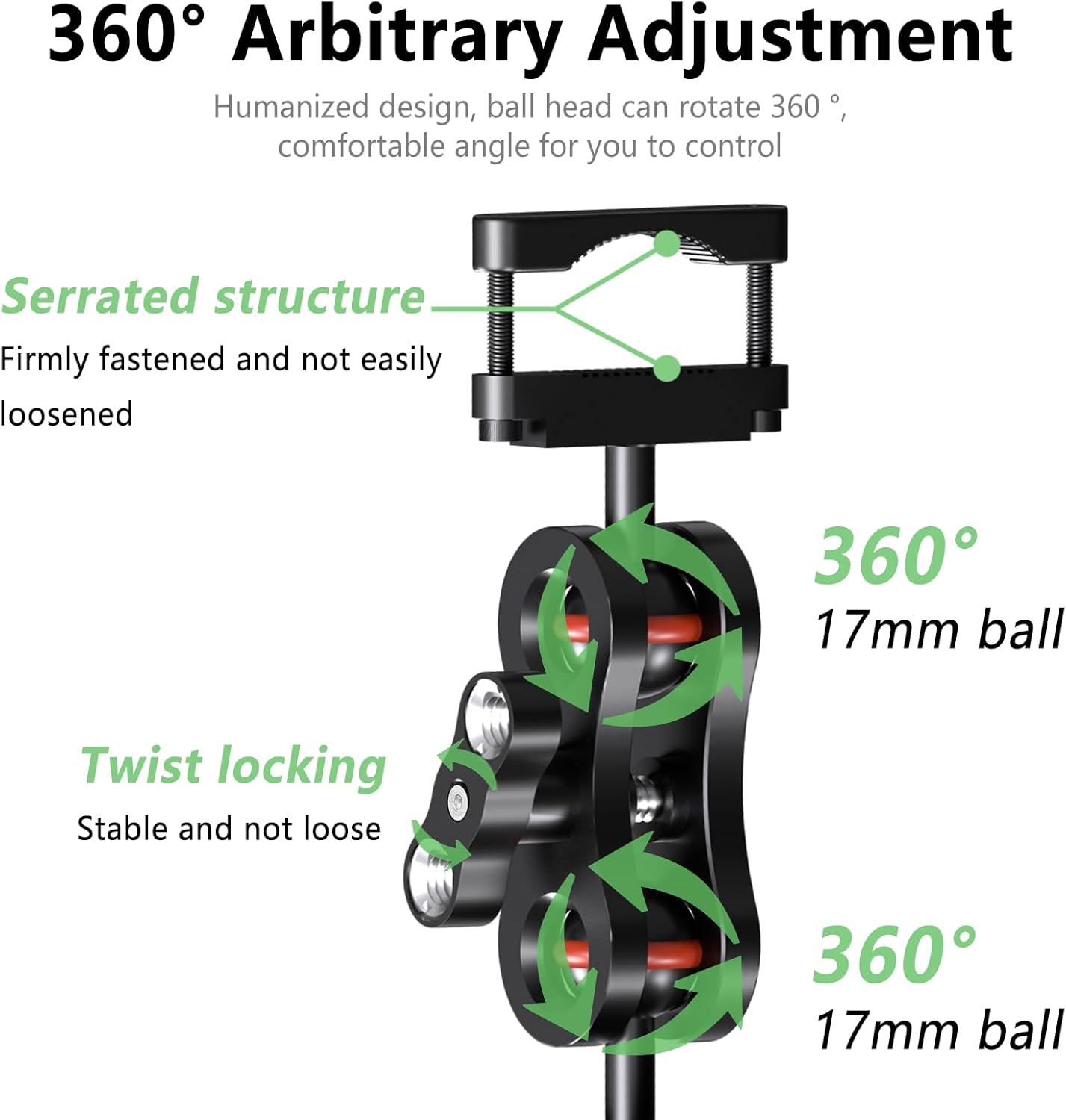 Radar Mount Mirror Mount Bracket，Aluminum Radar Detector Mounting (for Uniden Radar Detector Mount)