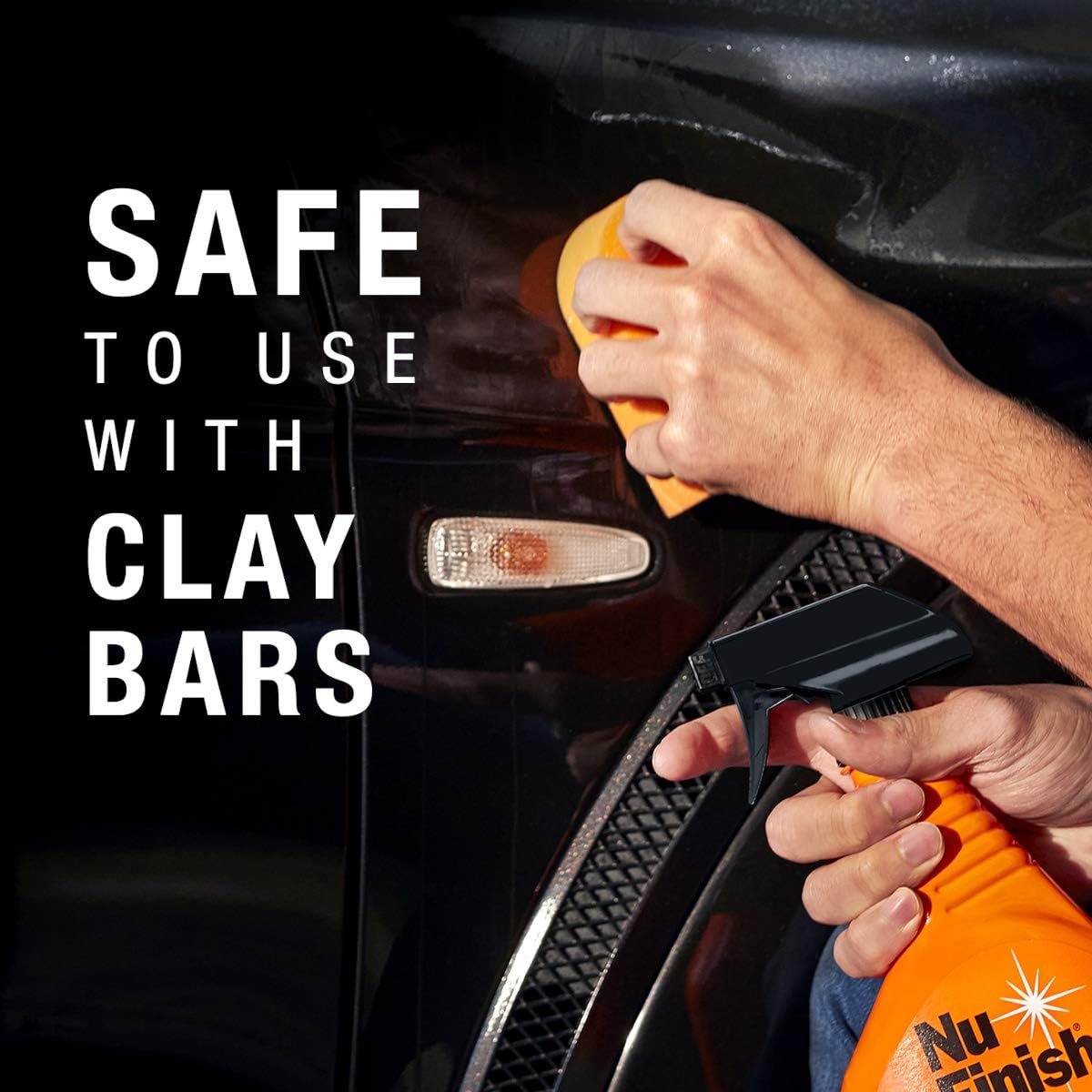 Nu Finish 5-in-1 Complete Detailer Spray with Towel, Preserves and Protects Car Detailing, Includes 1 Microfiber Towel, 22 Oz Spray