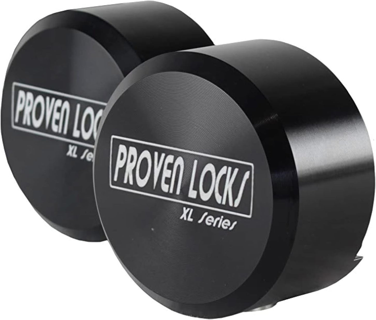 Proven Industries Model 400XL Puck-Lock Set, Made in The USA, Pack of 2, (Black)