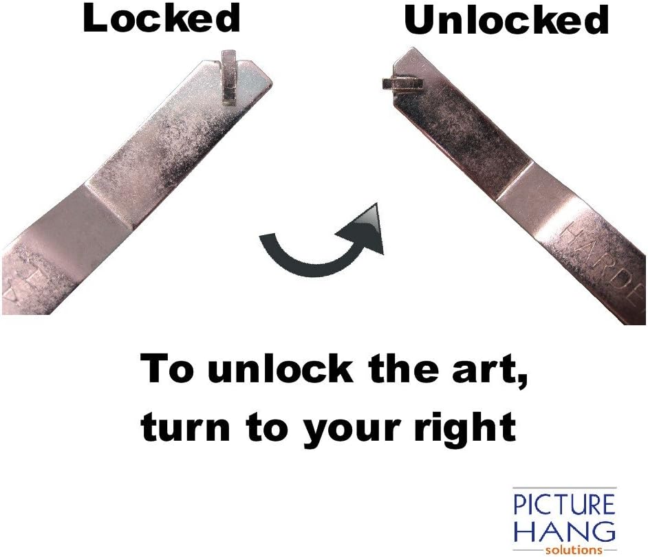 T-Screw Security Picture Hanger Wrenches - 3 Pack - T Screw Wrench for Picture Security Lock