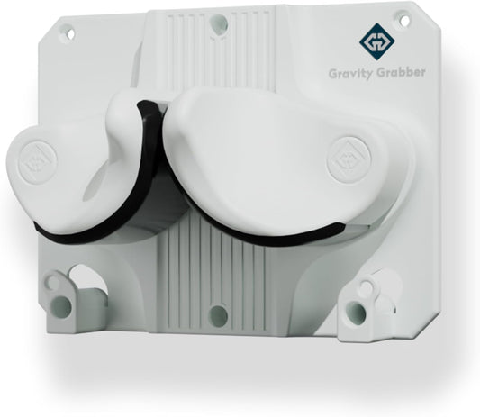 Ultimate Ski & Snowboard Wall Rack | Secure, Non-Slip Storage | Fits Any Ski/Board | Garage Organization | Ski Storage Rack | Snowboard Storage Rack | Winter Gear Organizer | 1 Pck