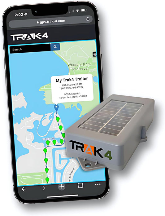 Trak-4 Solar GPS Tracker. Durable, Reliable Track Trailers, Equipment, Vehicles, and Assets. Waterproof, Global Tracking. Subscription Required.