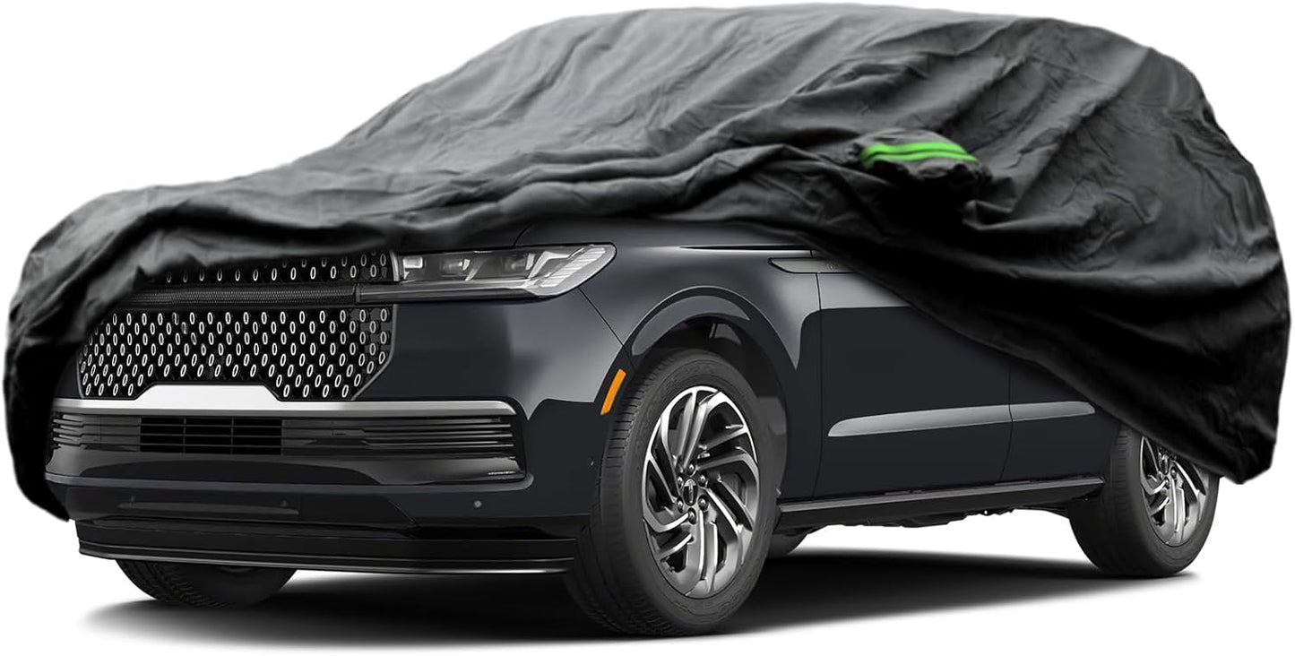 Proadsy 2025 Upgrade Car Cover Custom Fit for Lincoln Navigator 2018-2025, Waterproof All Weather for Automobiles, Full Exterior Cover Rain Snow Sun Protector Indoor Outdoor Car Cover