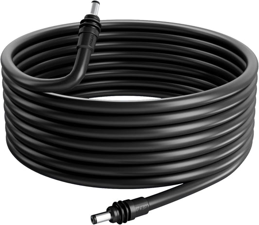 Starlink Mini Cable 16.4FT, 16AWG Replacement Starlink DC Power Cable Starlink Mini Accessories, Starlink Power Cord Barrel Jack 5A Charging Cord Waterproof Outdoor