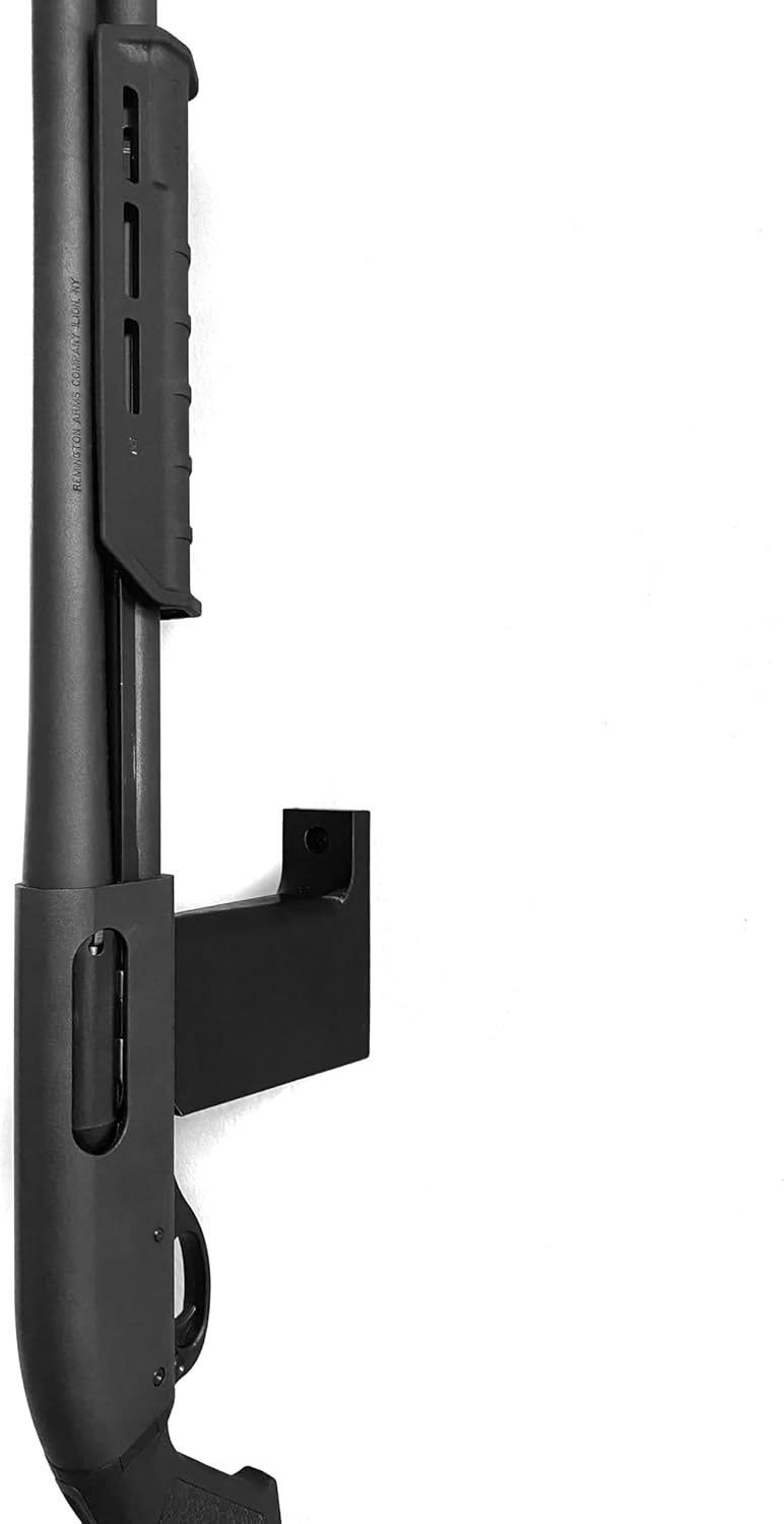 Spartan Mounts Compatible with Remington 870 | Wall Shotgun Display Storage Organization System | Unique Low Profile Design | Gun Safe Wall Garage | Gun Room Mounting Solution