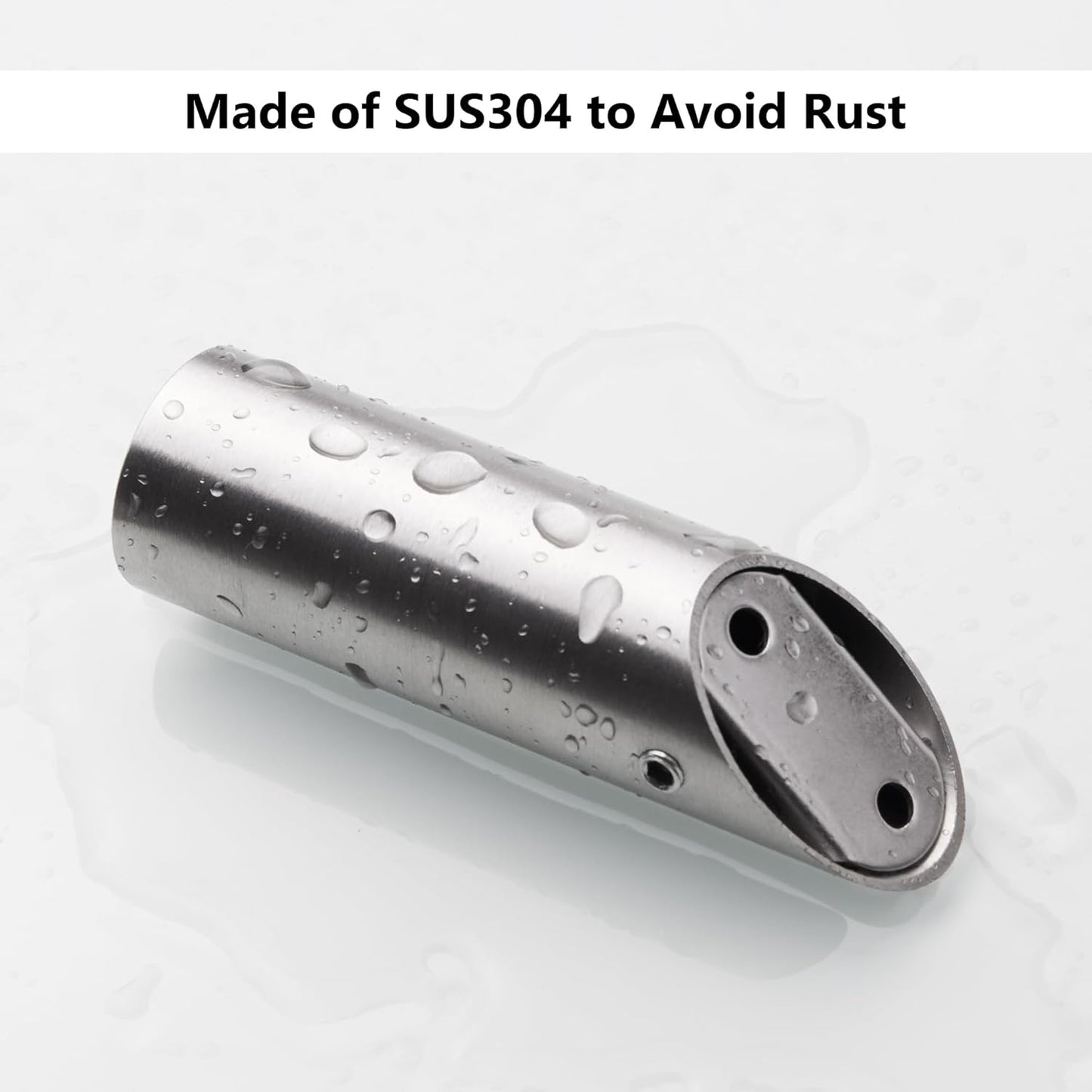 NINETREX Towel Hooks Brushed Nickel Modern Wall Hooks SUS 304 Stainless Steel Heavy Duty Hook for Bathroom Entryway Bedroom Coat Key Mudroom Garage, Wall Mounted 4 Pack