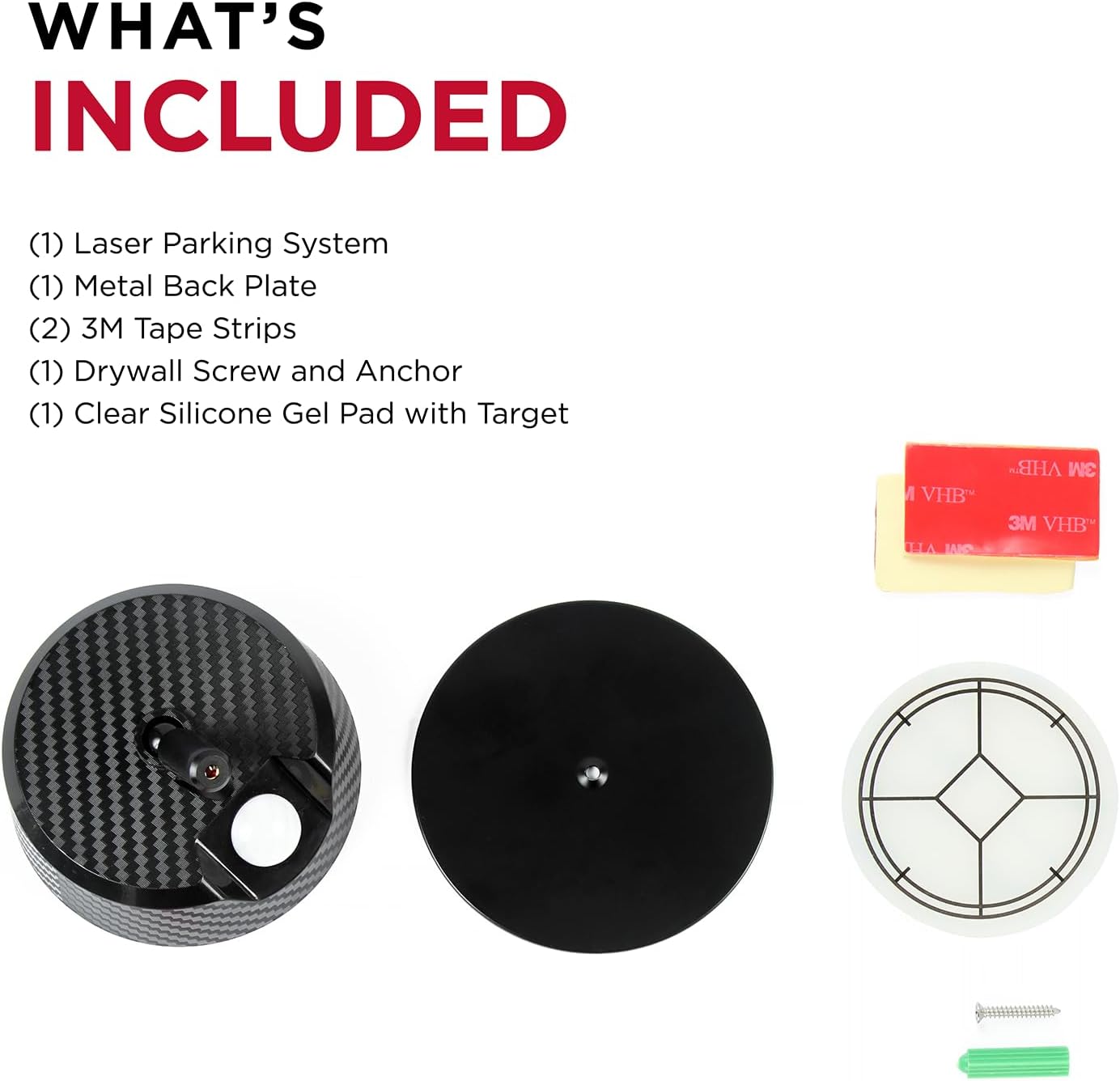 Limitless ParkPerfect Laser Parking Assistant, Battery Powered Guide System for Garages with Adjustable Lasers