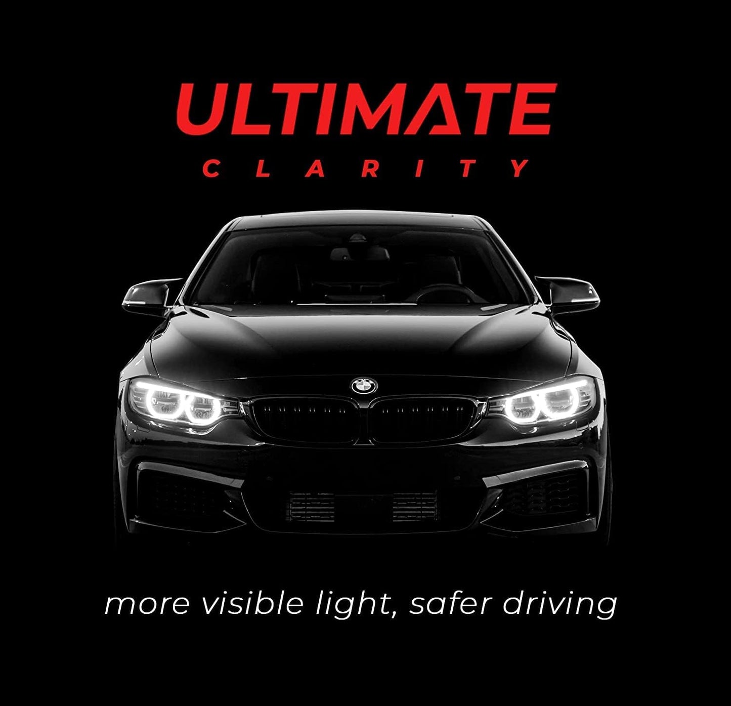 VViViD+ Ultimate Headlight Taillight Tint Vinyl Wrap (12" x 7ft, Light Smoke)