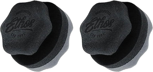 Tire Shine Applicator - Tire Shine Car Detailing Foam Sponge Tool - Tire Cleaner and Shine Tire Foam - Tire Shine Brush Car Cleaning Supplies (2 Pack)