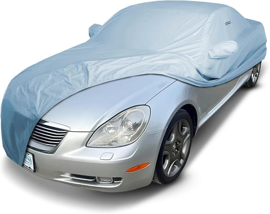 iCarCover Custom Car Cover for Lexus SC Convertible SC430, Waterproof All Weather Rain Snow UV Sun Protector for Automobiles, Automotive Full Exterior Indoor Outdoor Car Cover (Year Fits 2002-2010)