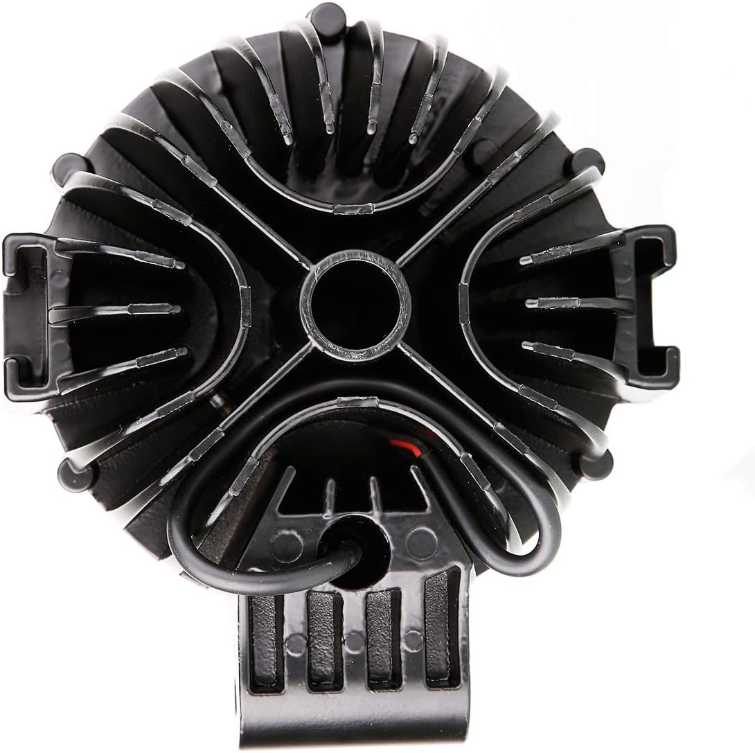 Black Horse Grille brush Bumper Guard Modular Come With pair of 7.0"Dia.LED Lights with Black Trim Rings Compatible with 2016-2019 Honda Ridgeline-17H01MA-PLB