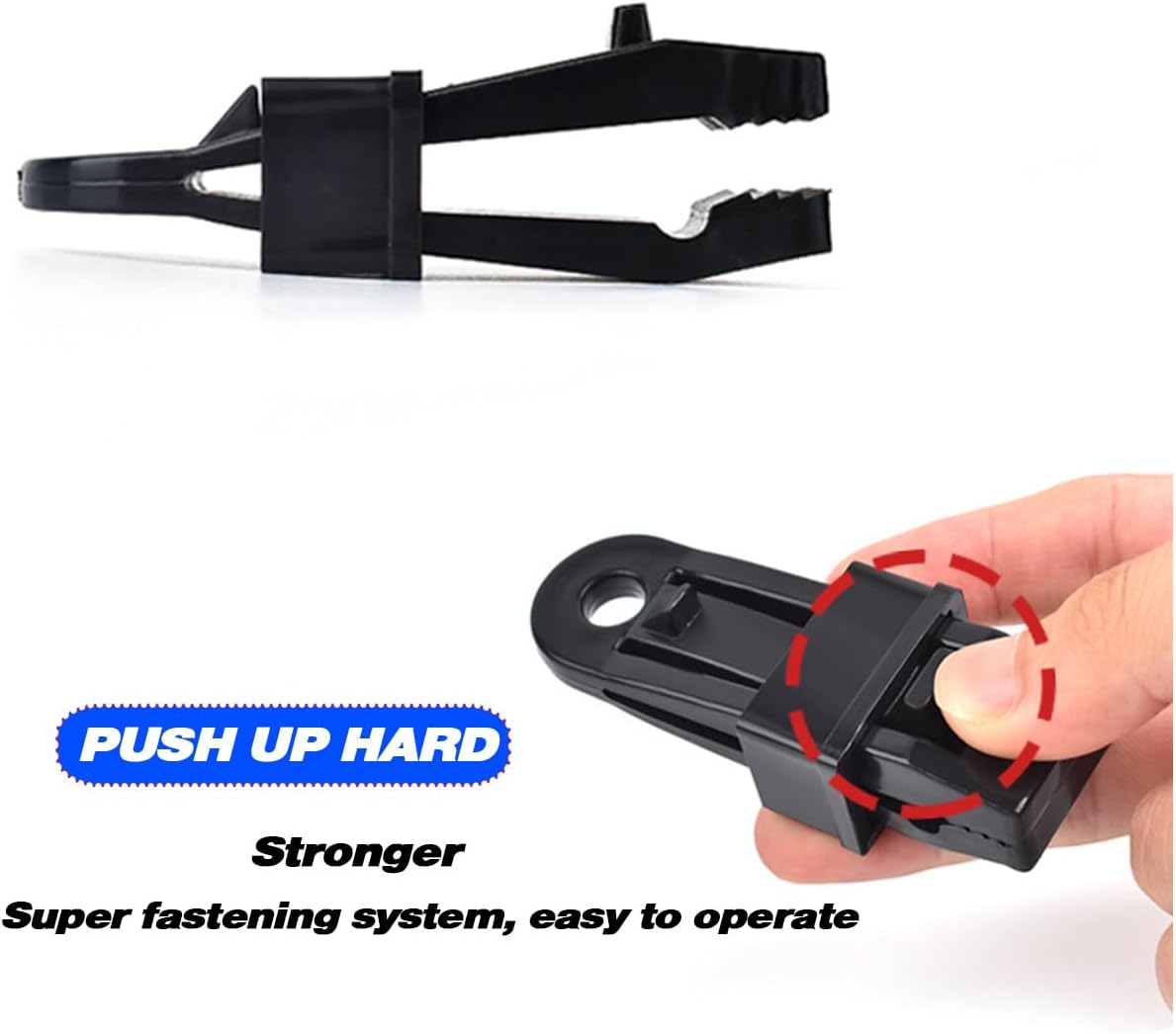 KEYOOG Universal Car Windshield Kit - Super Elastic, Durable, Can Protect The Car Cover from Being Blown Away During Strong Winds - Suitable for Most Cars, Suvs, Trucks, Vans, Motorcycles - Blue