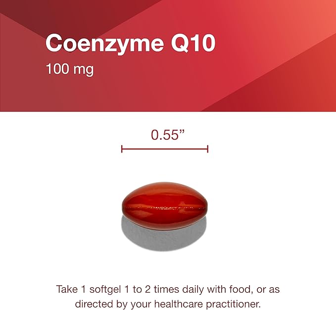 Protocol CoQ10 100mg - with Vitamin E & Soy Lecithin - CoQ10 Supplement - Halal & Egg Free - 90 Softgels