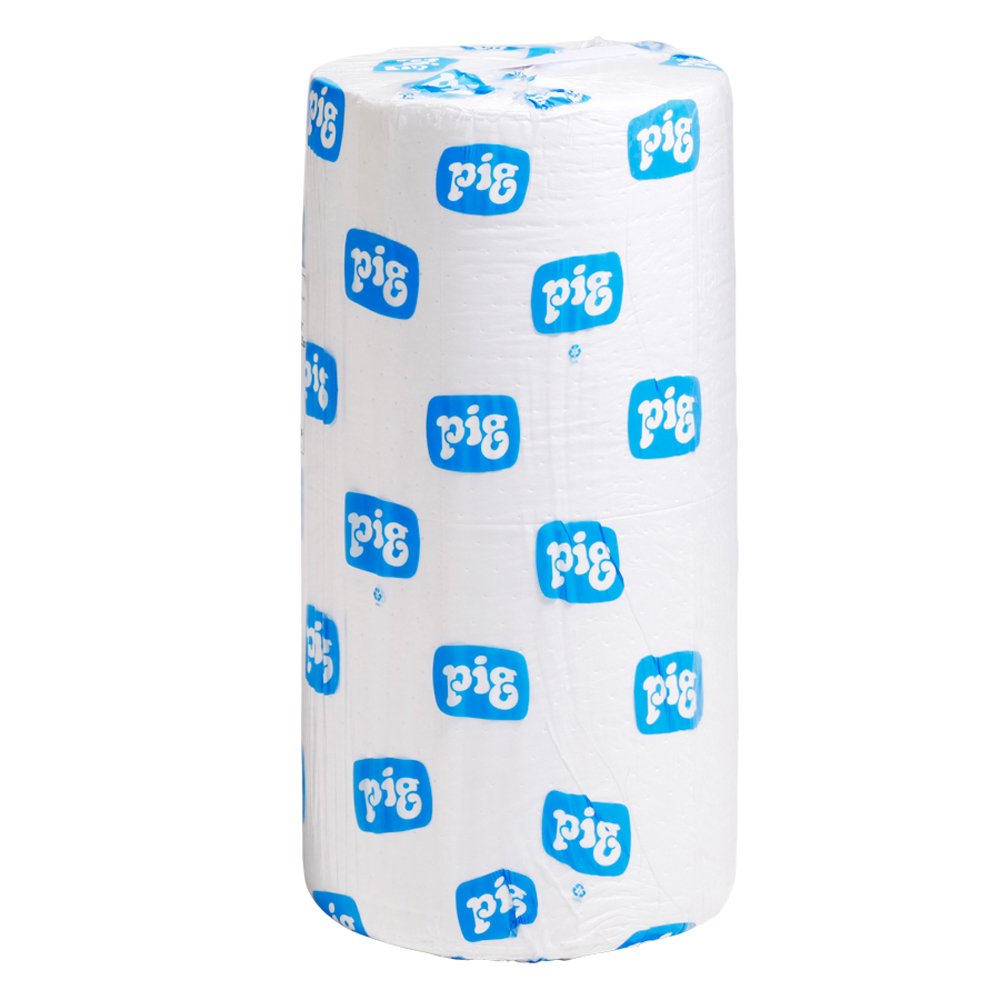 PIG Oil-Only Absorbent Mat Roll | Absorbs Oil-Based Liquids | Lightweight | 40 Gal Absorbency | 300' L x 30" W | 1 Roll | MAT419