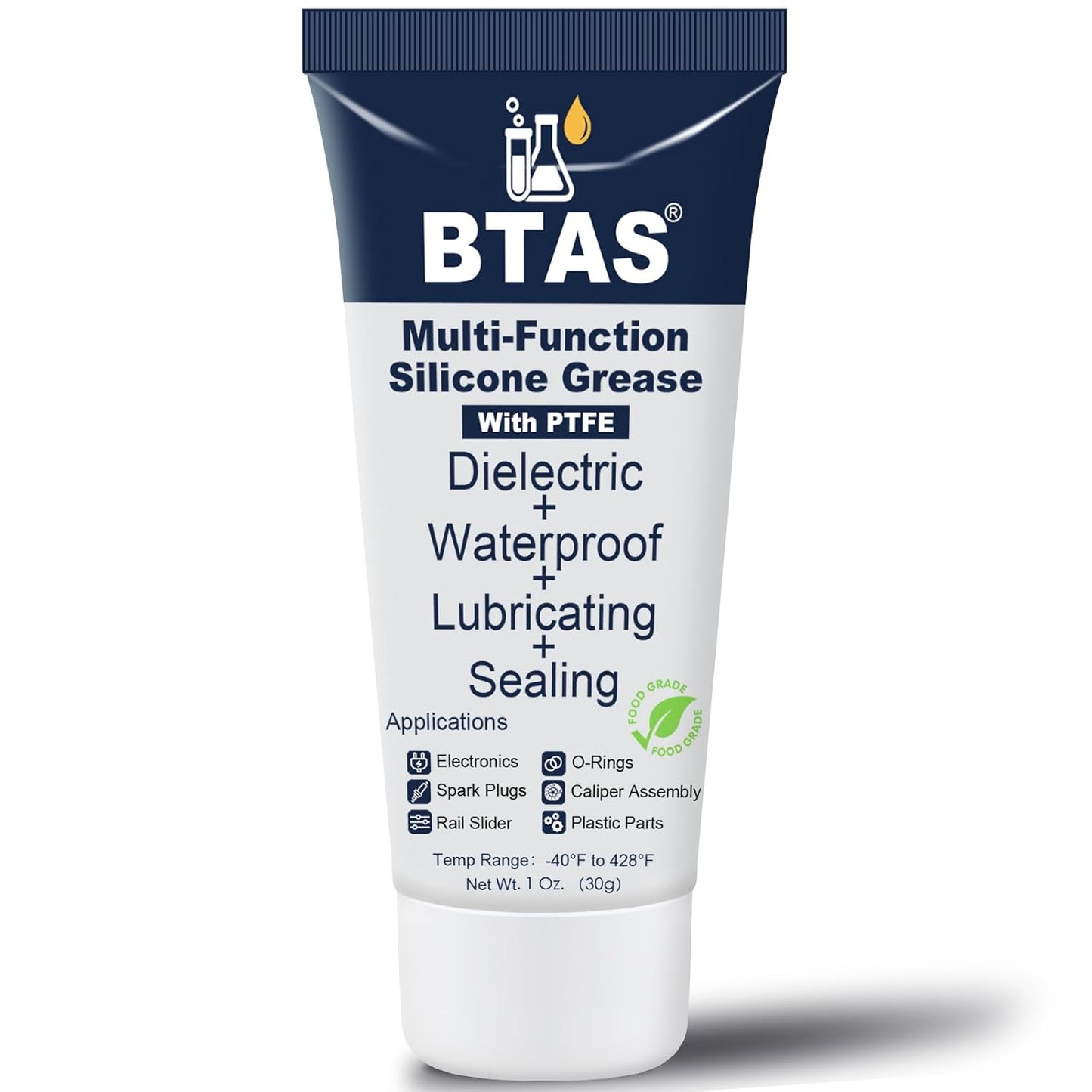 Dielectric Grease for Electrical Connectors Automotive Spark Plug Boot Battery Terminal Marine Dialectical Electronics Wiring Die Electric Contact Silicone Dialectric Grease 1 oz 1 Pcs