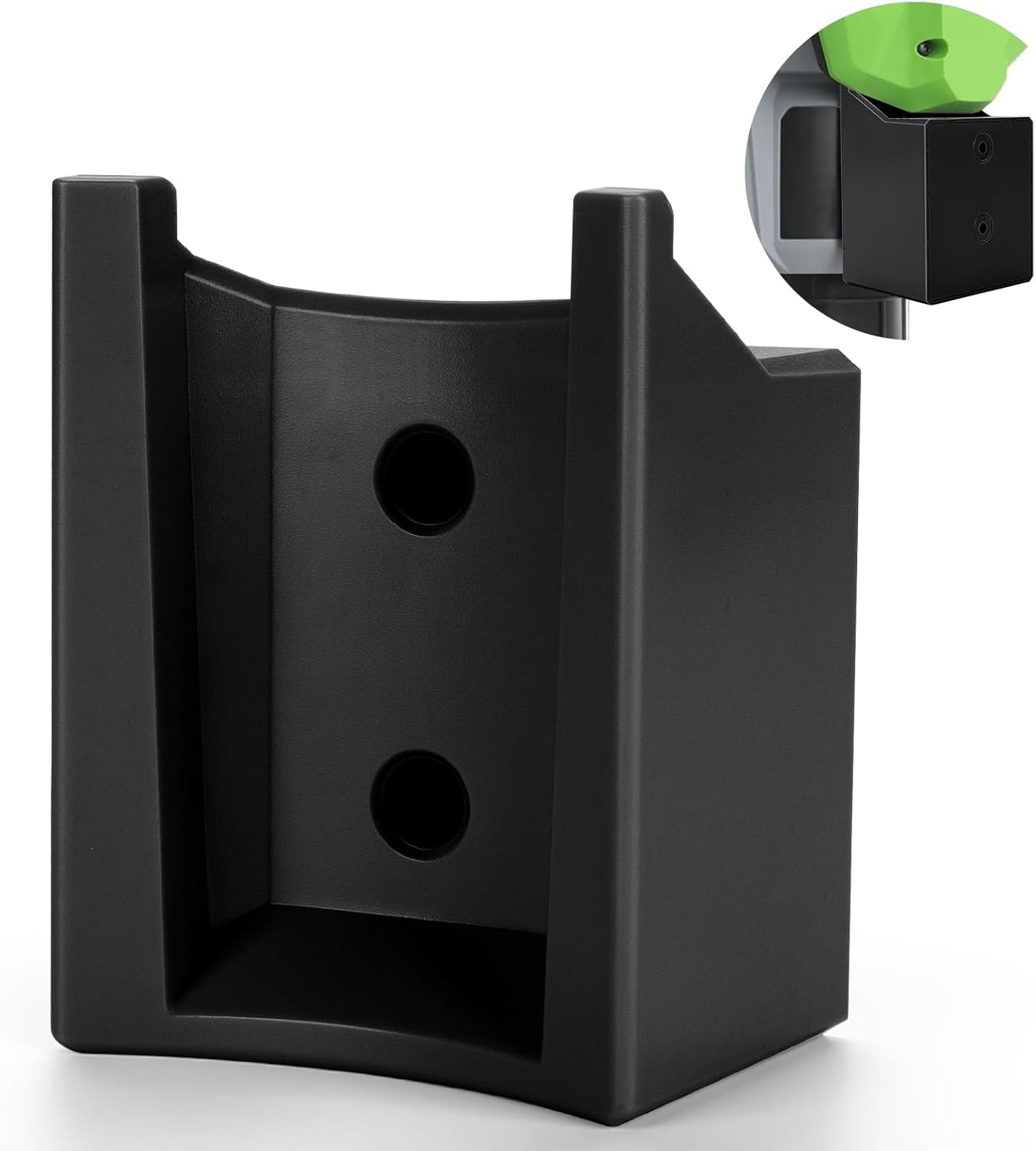 Leaf Blower Wall Mount Holder Compatible with EGO 765 CFM Power+ LB7654 & LB7650, Black ABS Wall Mount Bracket for Leaf Blower Storage