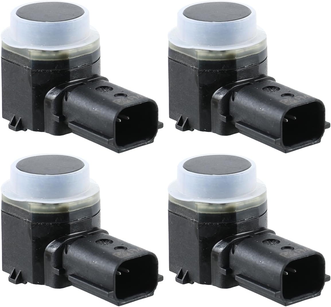 AUTOKAY Rear PDC Parking Aid Reverse Backup Sensor for Ford F-150 F-250 Super Duty F-350 Super Duty 2015-2018, 4 Pcs Rear Reverse Parking Aid System Backup Sensor Replaces HC3Z-15K859-A