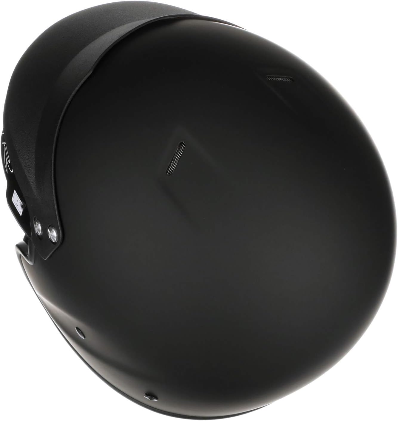 Conquer Snell SA2020 Approved Open Face Auto Racing Race Car Helmet - Adult | Men | Women | Youth - ( Black / White / Silver )