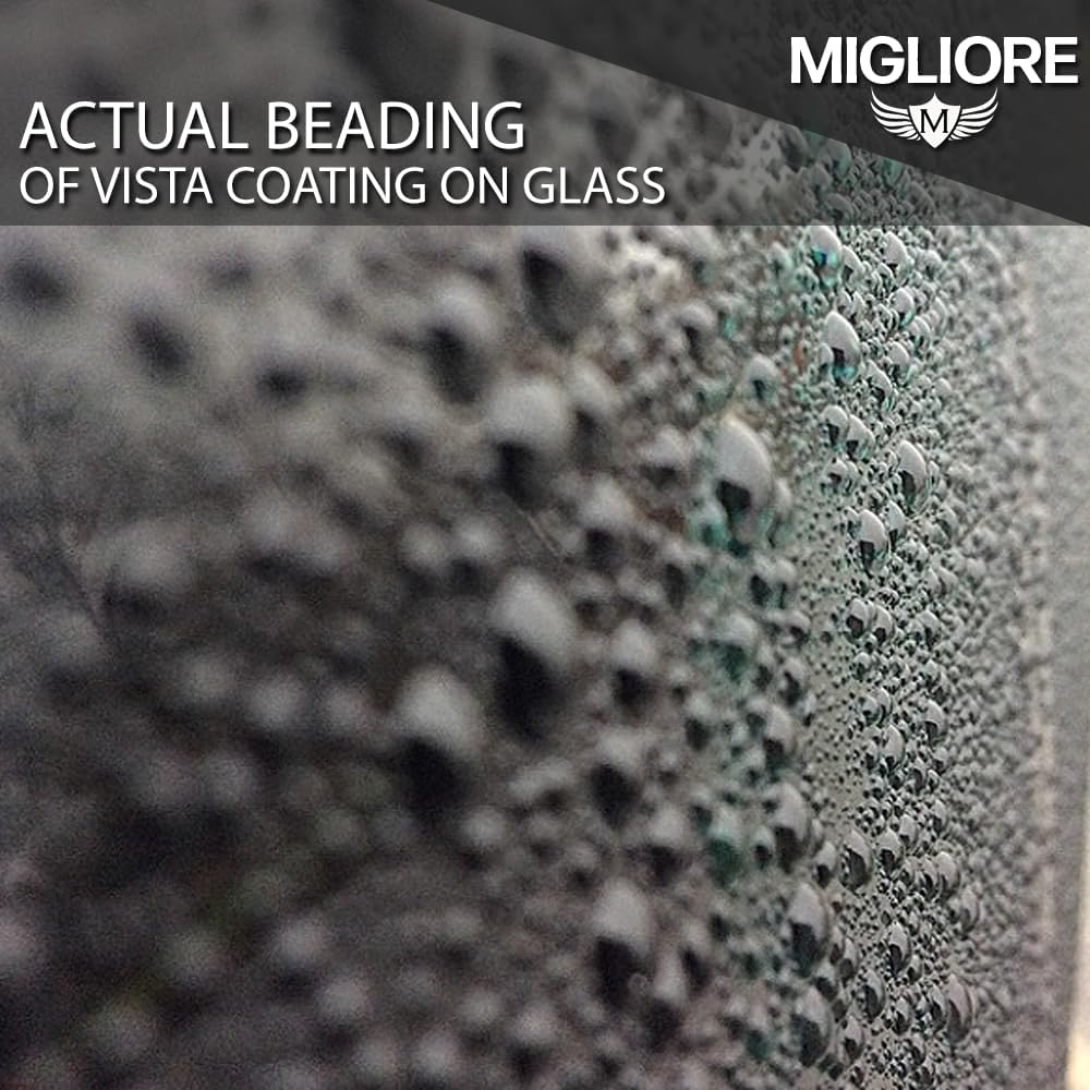 Migliore Vista Coating: Long Lasting Ceramic Windshield & Glass Coating!