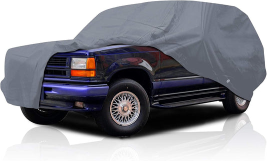 Supreme Full Car Cover - Semi Custom Fit for Orlando 2011-2018 SUV 4-Door | All-Weather Protection: Waterproof, Dustproof, Windproof, UV-Resistant | Includes Accessories