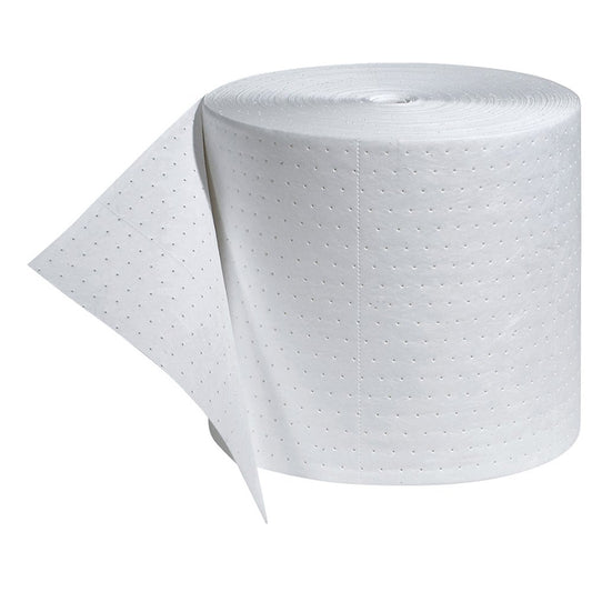 PIG Oil Mat - Oil-Only Absorbent Mat Roll - 1 Roll - 15" x 150' Roll - Absorbs up to 16.5 gallons per Roll - MAT446