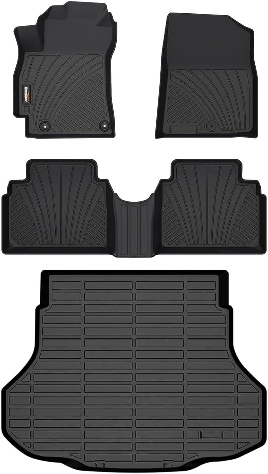 Binmotor-Floor Mats & Cargo Liner for Hyundai Elantra 2025 2024 2023 2022 2021, All Weather Car Floor Mat for Elantra Accessories (Include Elantra N)