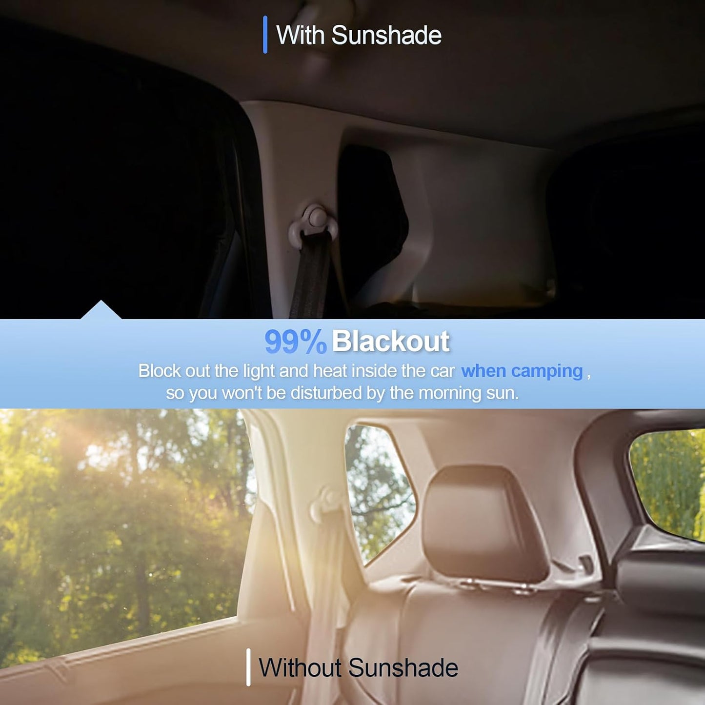 8pcs Car Window Shades for Subaru Crosstrek 2018-2023 Accessories,Windshield Side Rear Full Sunshade,Sun Visor UV Blocking, Privacy Protection and Blackout for Camping Outdoor