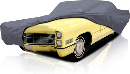 DaShield Ultimum Series Car Cover for Cadillac Calais 1965-1969 Sedan 4-Door All Weather Protection Semi Custom Fit Dust, Sun, Snow, Rain Protection Indoor Outdoor