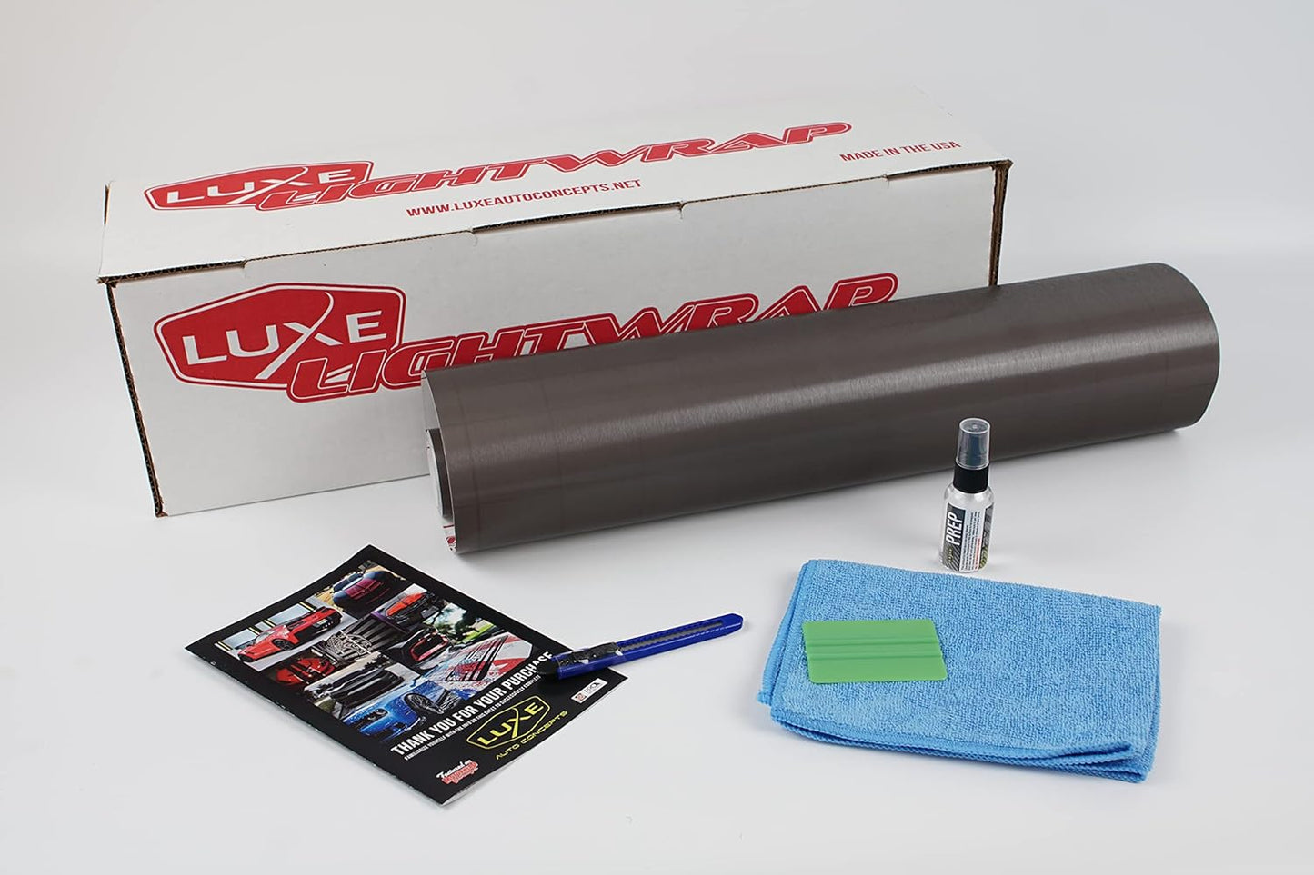 Luxe LightWrap Light Metal Universal Headlight Tail Light Tint Kit (20” x 3 Yard)