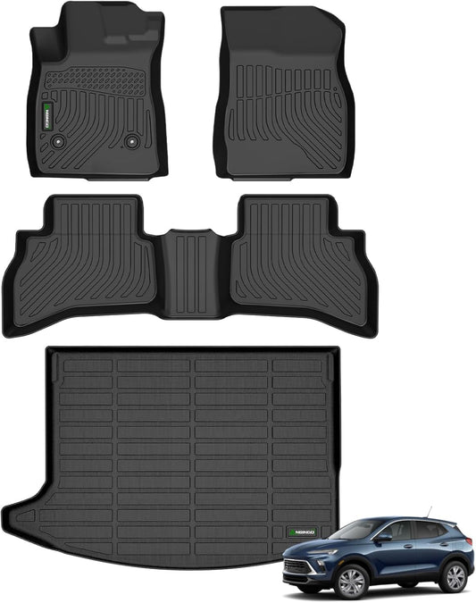 ANBINGO® Floor Mats & Cargo Liner for Buick Encore GX AWD, 2020-2026 Preferred | Select | Essence, 2024-2026 Sport Touring | Avenir, (Cargo Tray in Upper Deck Position)