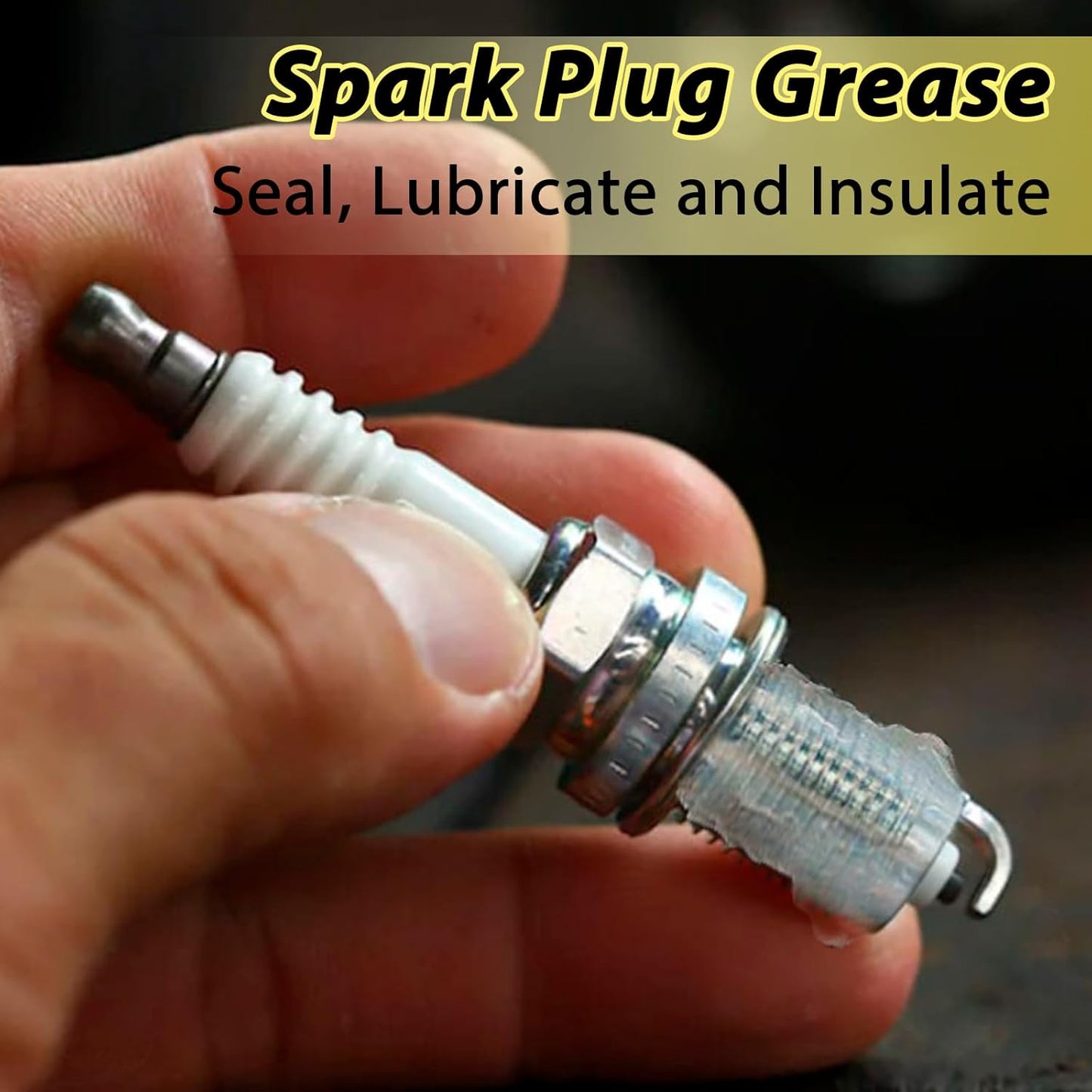 Keze Dielectric Grease for Electrical Connectors Automotive Marine Tune Up Dialectical Grease Spark Plug Boot Battery Terminal Electric Grasa Corrosion Salt Dirt Inhibitor, 1 Oz-1 Pack